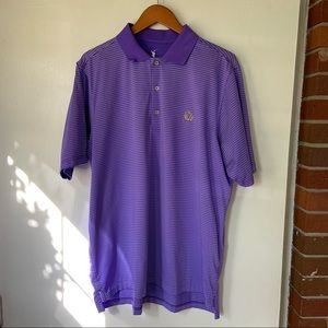 Purple Fairway & Green Tech Golf Shirt- Size Xtra Large- Sage Valley Logo